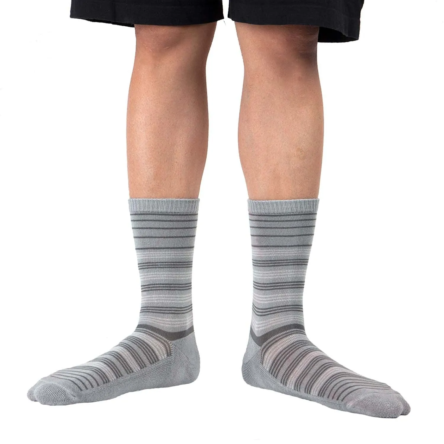 MD Design Bamboo Crew Classic Socks Cushioned