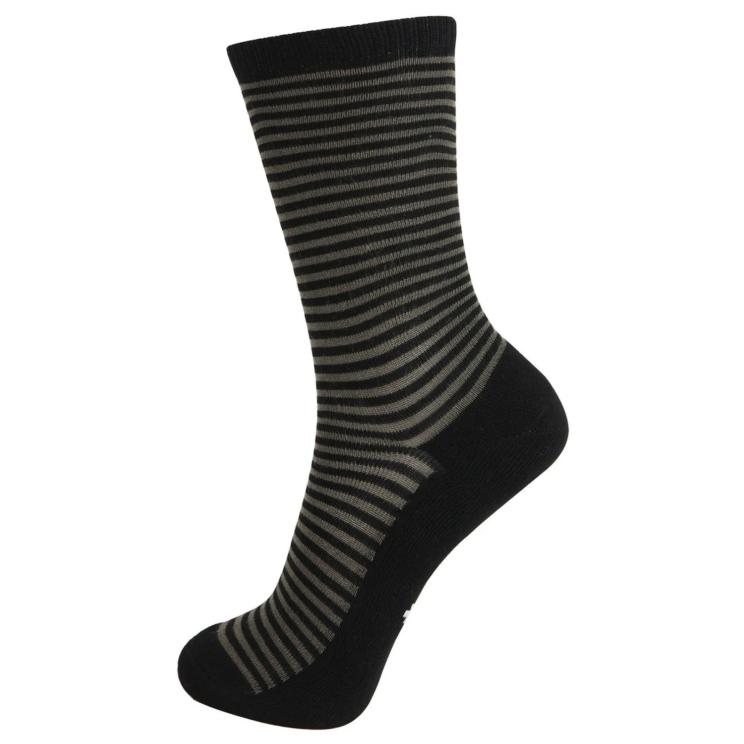 MD Design Bamboo Crew Dress Socks Cushioned