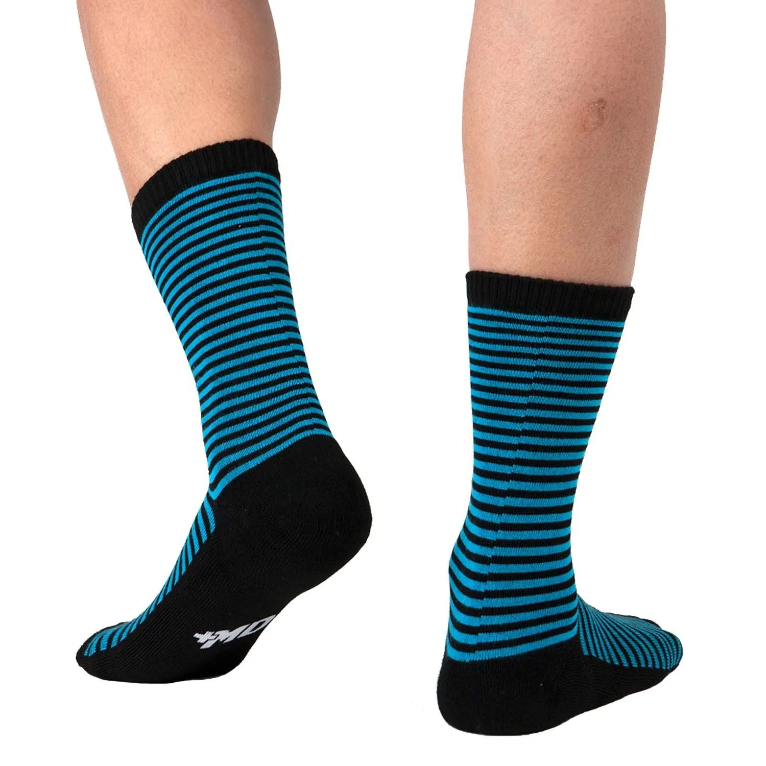 MD Design Bamboo Crew Dress Socks Cushioned