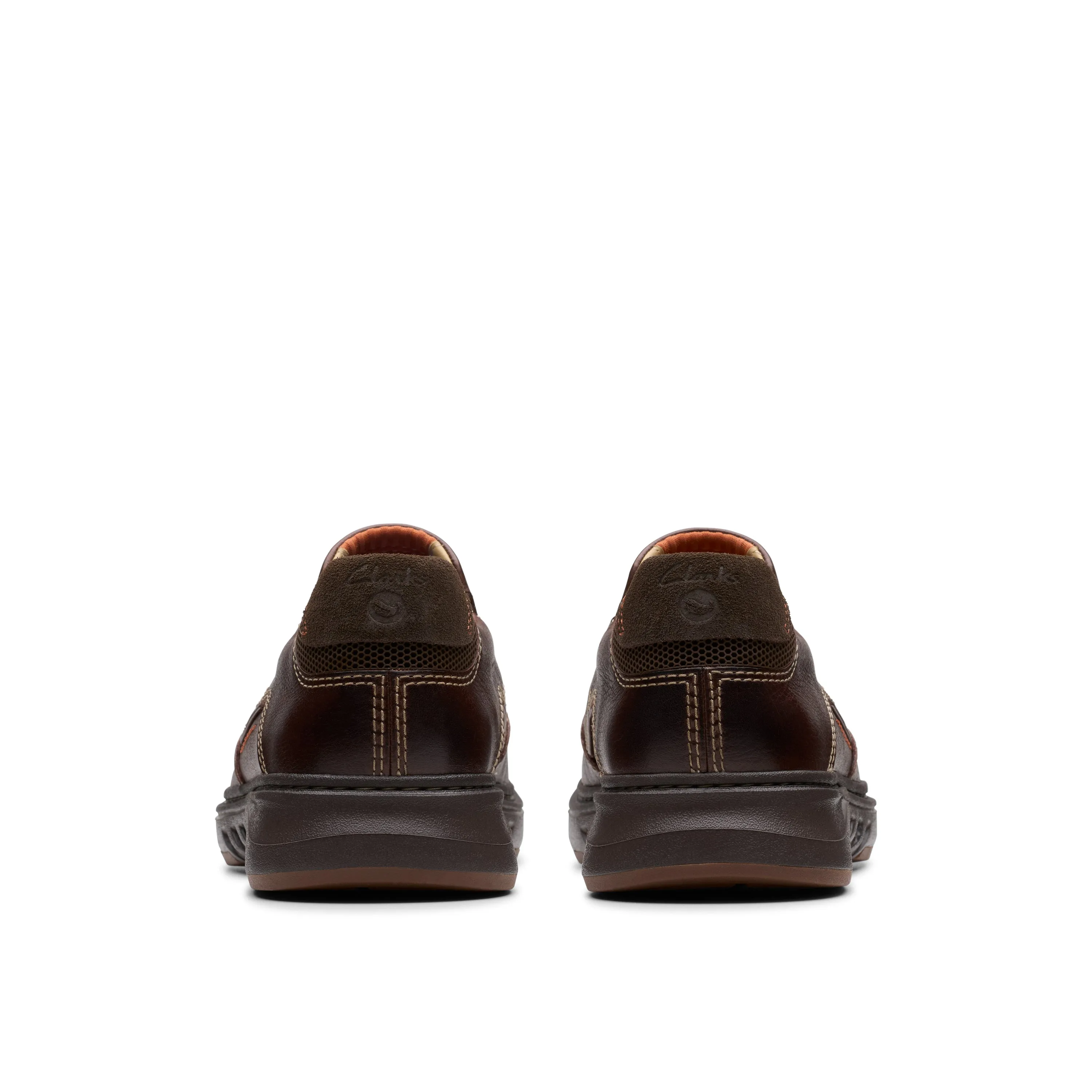 Men's Clarks Un Briley Step Color: Mahogany