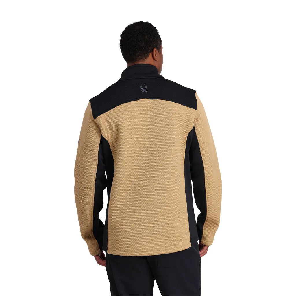 Mens Encore Half Zip - Black Tannin (2022)