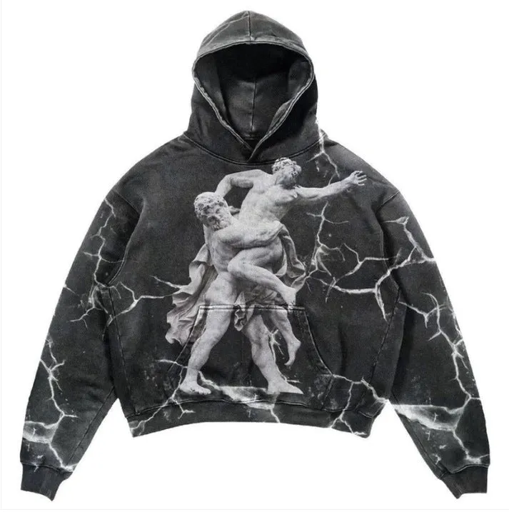 Men's graphic Print Hoodie