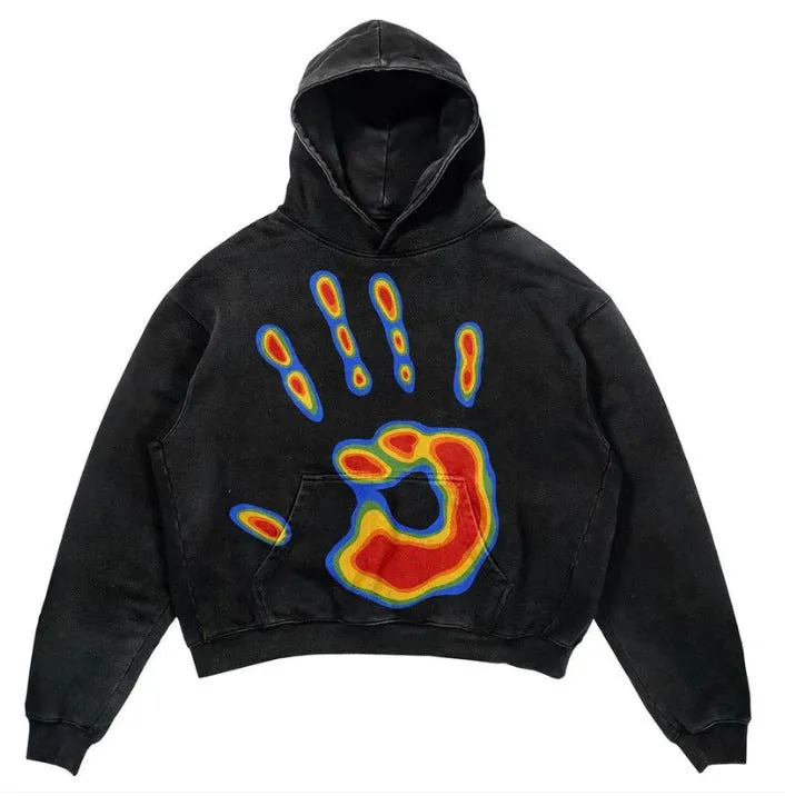 Men's graphic Print Hoodie