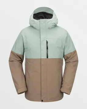 Mens L Insulated Gore-Tex Jacket - Agave