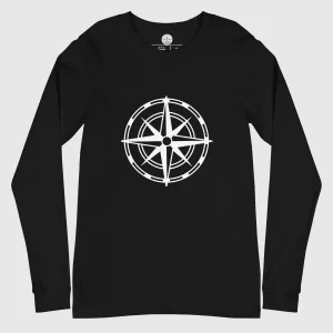 Men's Long Sleeve Tee - Compass