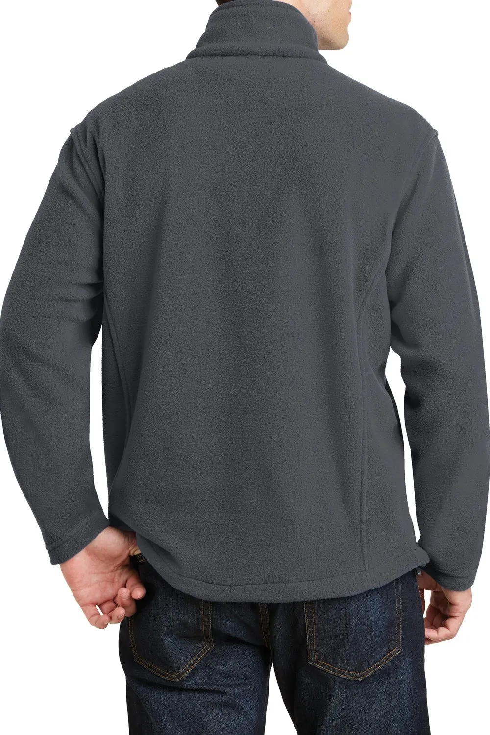 Men's Quarter-Zip Midweight Fleece Pullover Sweater