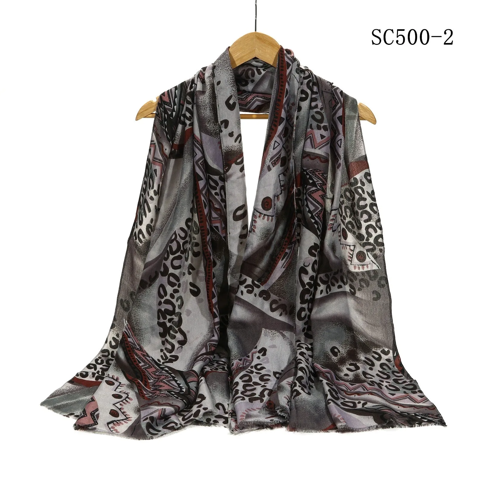 New Women Printed Cotton Viscose Light Weight Scarf