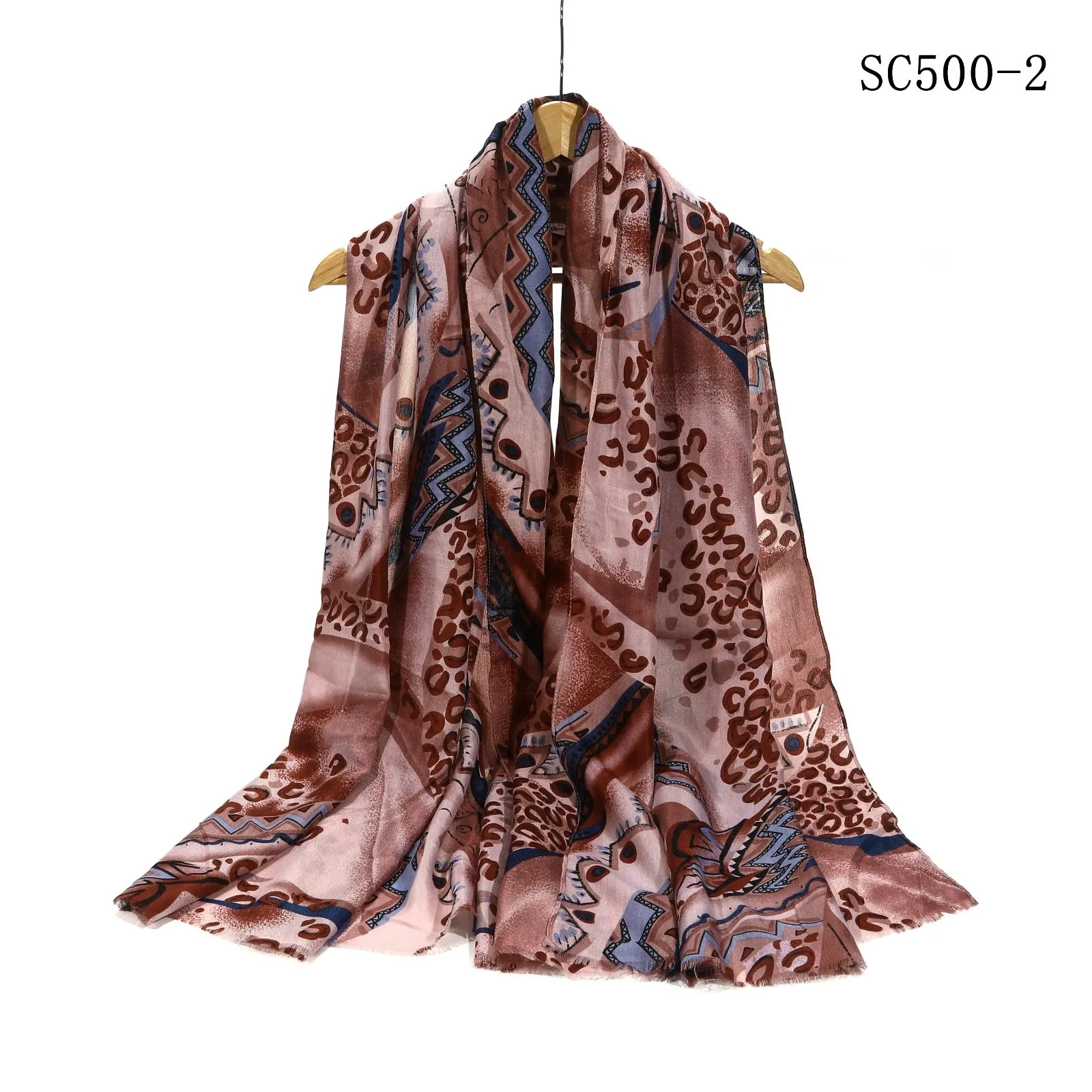 New Women Printed Cotton Viscose Light Weight Scarf