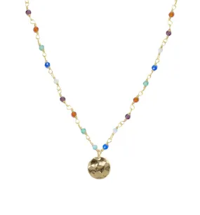 Nilaï Mini Stones Necklace - Multi