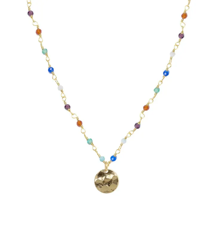 Nilaï Mini Stones Necklace - Multi