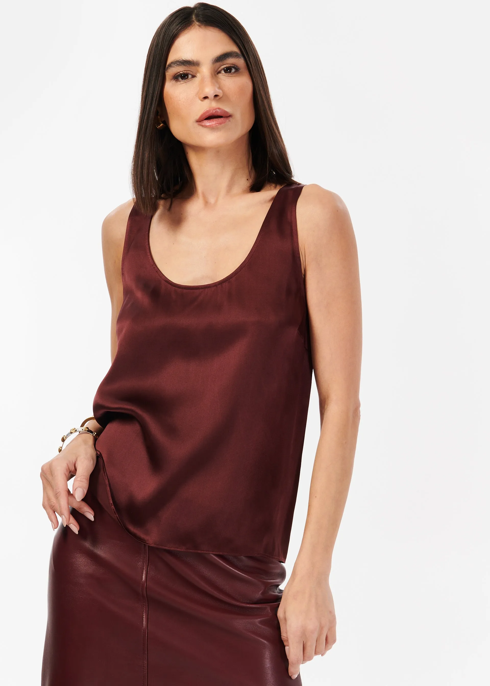 Nilou Camisole Cranberry