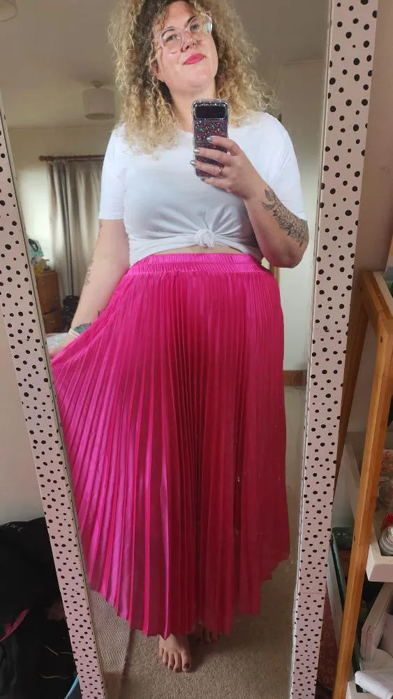 Nina Maxi Skirt - Pink