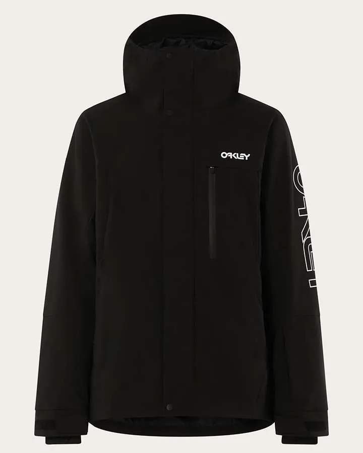 Oakley Tnp Tbt Insulated Jacket - Black/White Logo