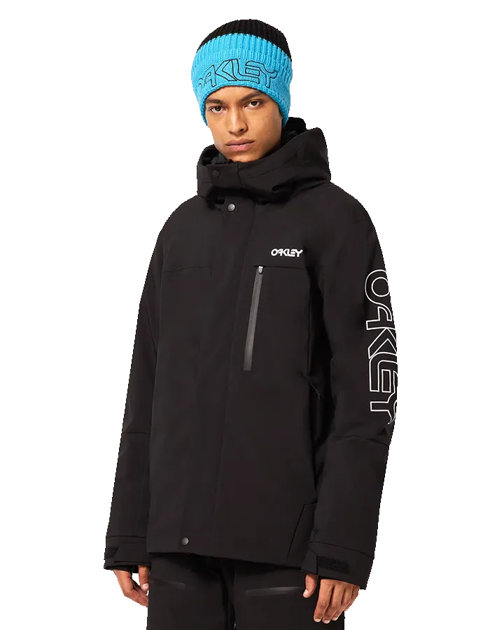 Oakley Tnp Tbt Insulated Jacket - Black/White Logo