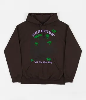 Paradise NYC Let The Kids Play Hoodie - Brown