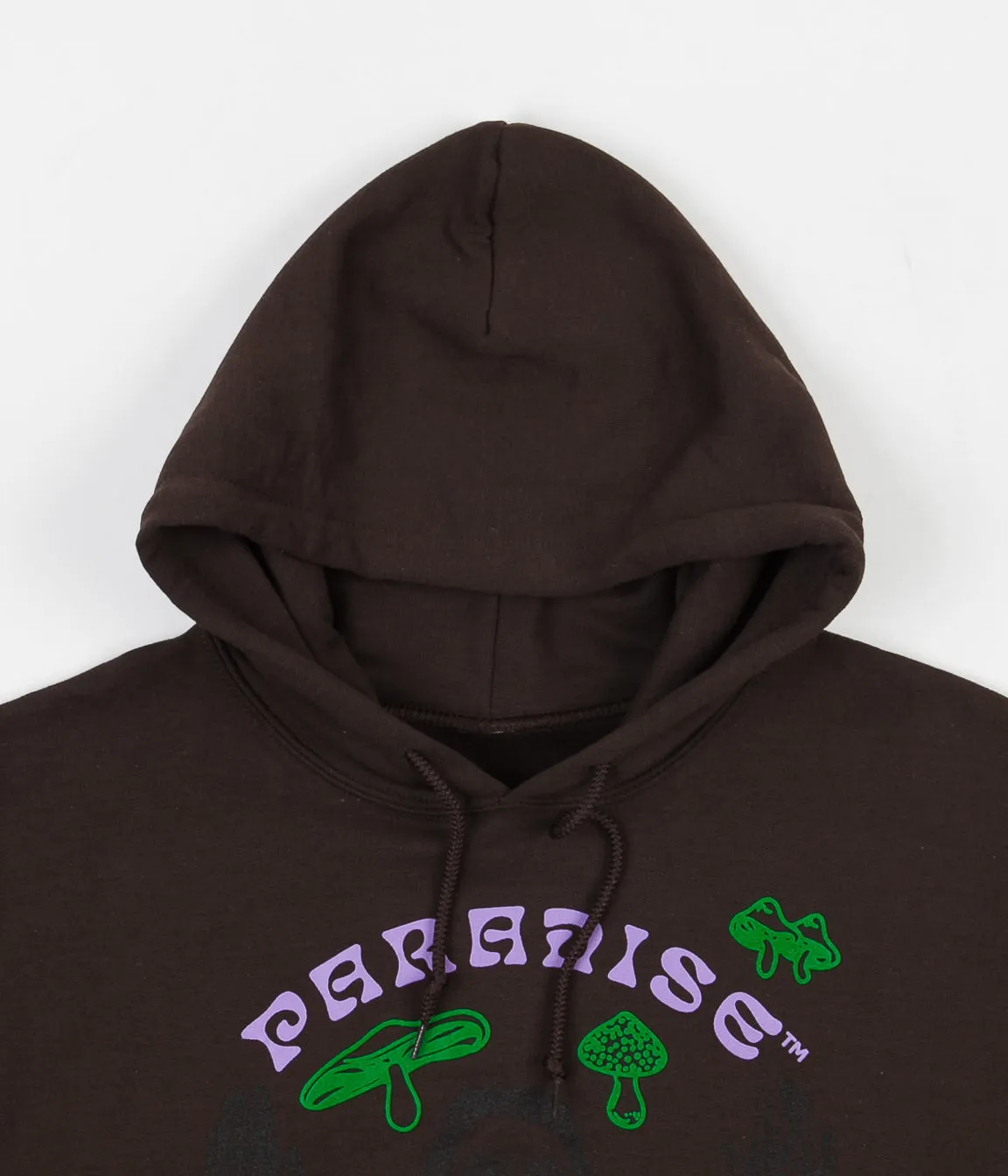 Paradise NYC Let The Kids Play Hoodie - Brown