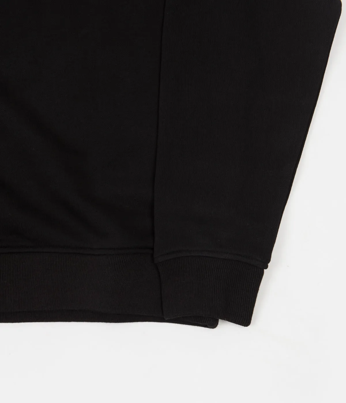 Parlez Kojo 1/4 Zip Sweatshirt - Black