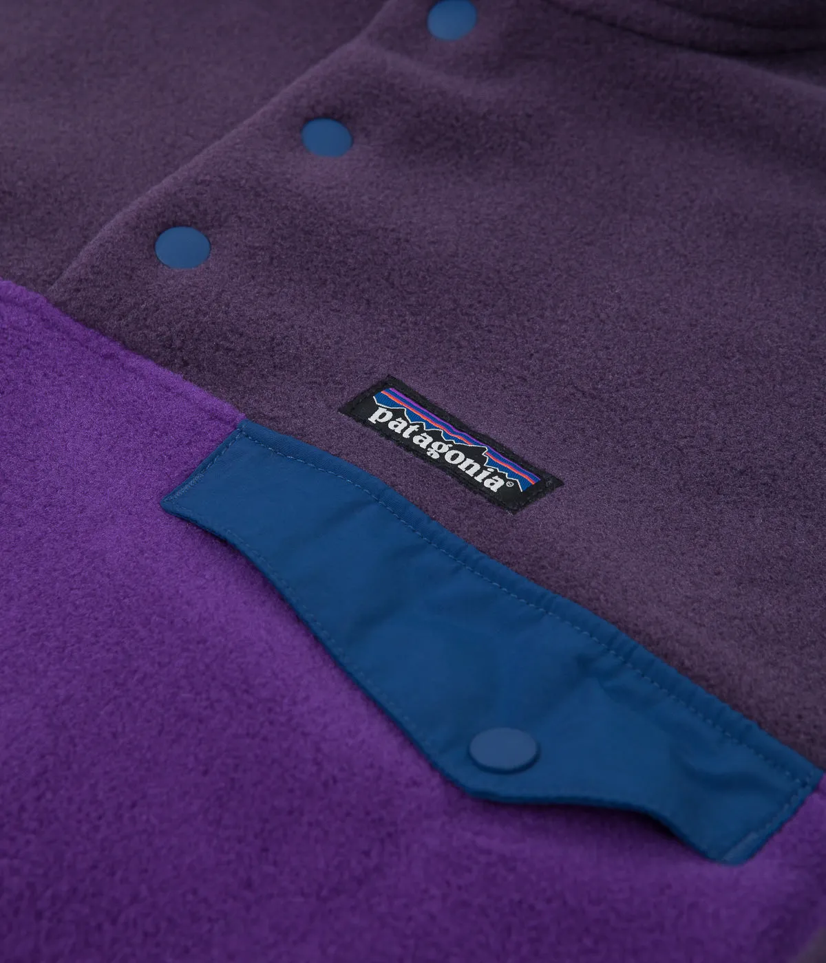 Patagonia Lightweight Synchilla Snap-T Fleece - Purple