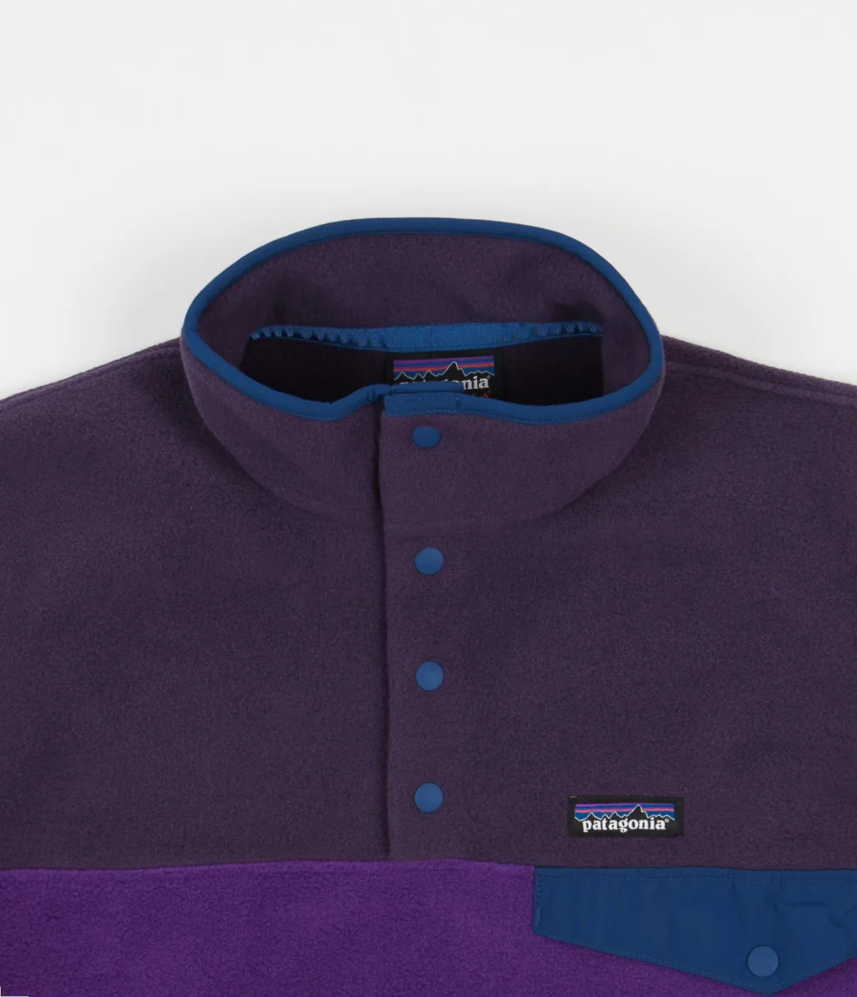 Patagonia Lightweight Synchilla Snap-T Fleece - Purple