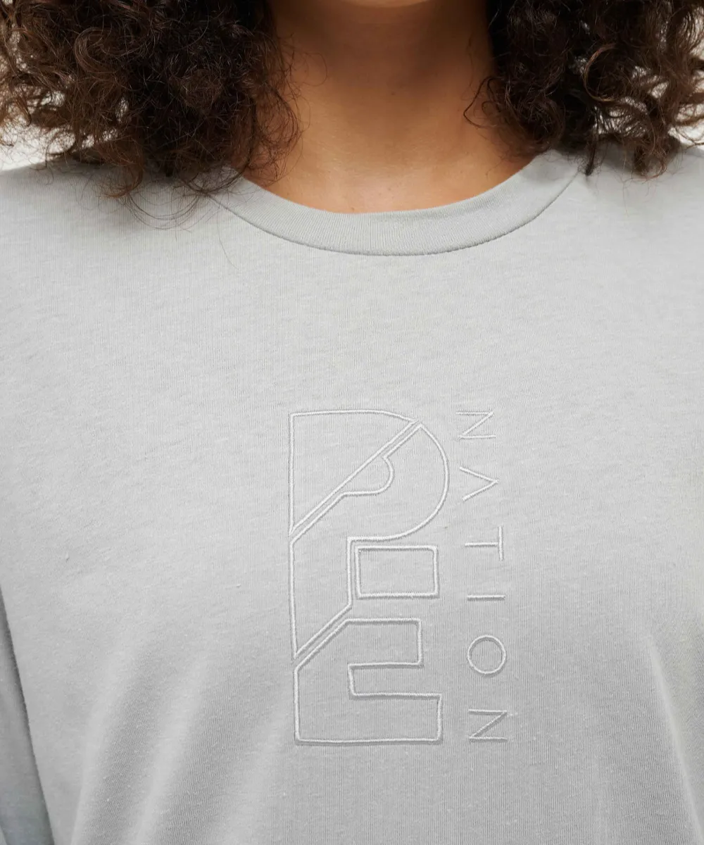 P.E Nation Stage Win LS Tee (High Rise)