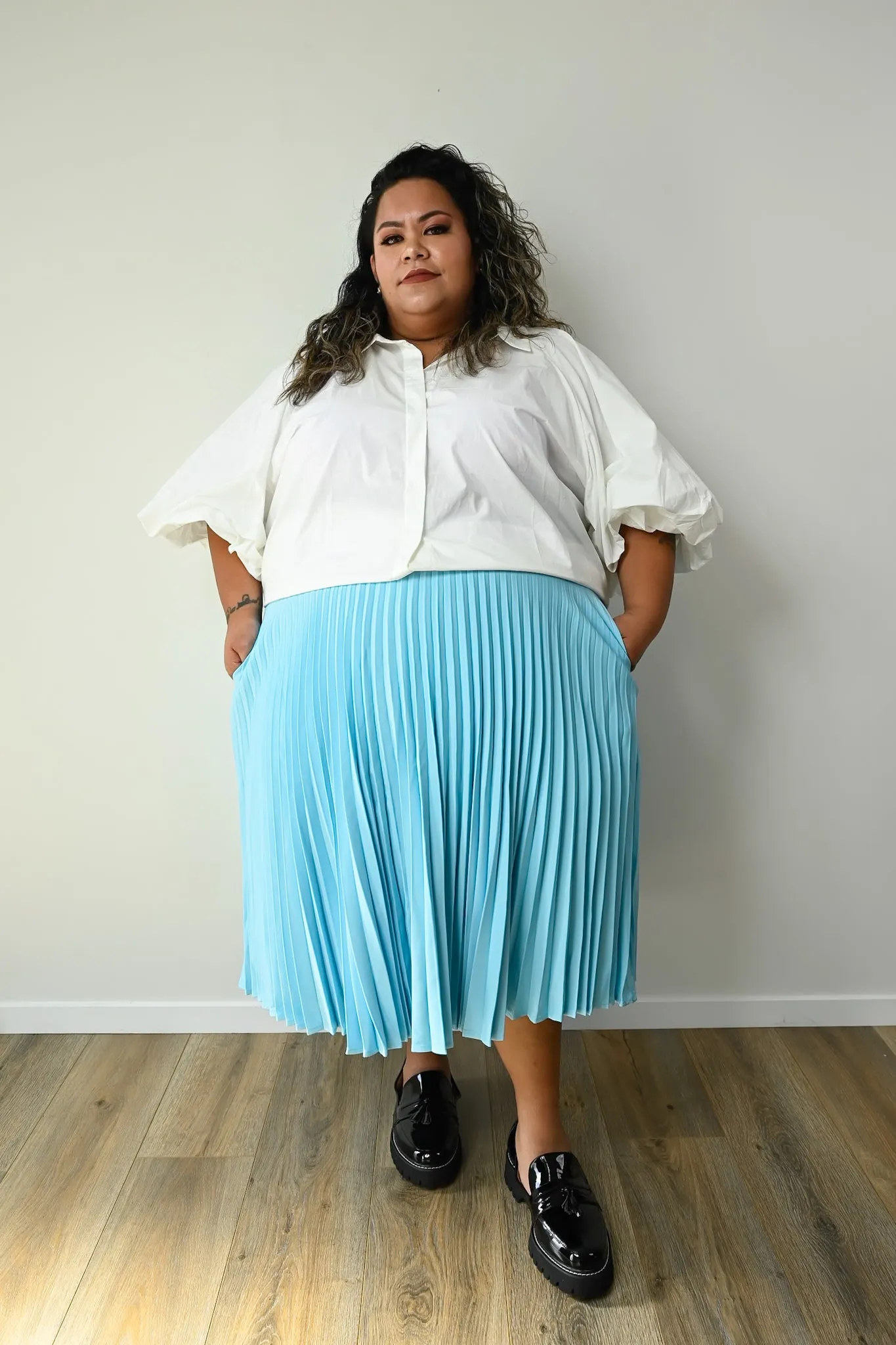 Peggy Pleated skirt