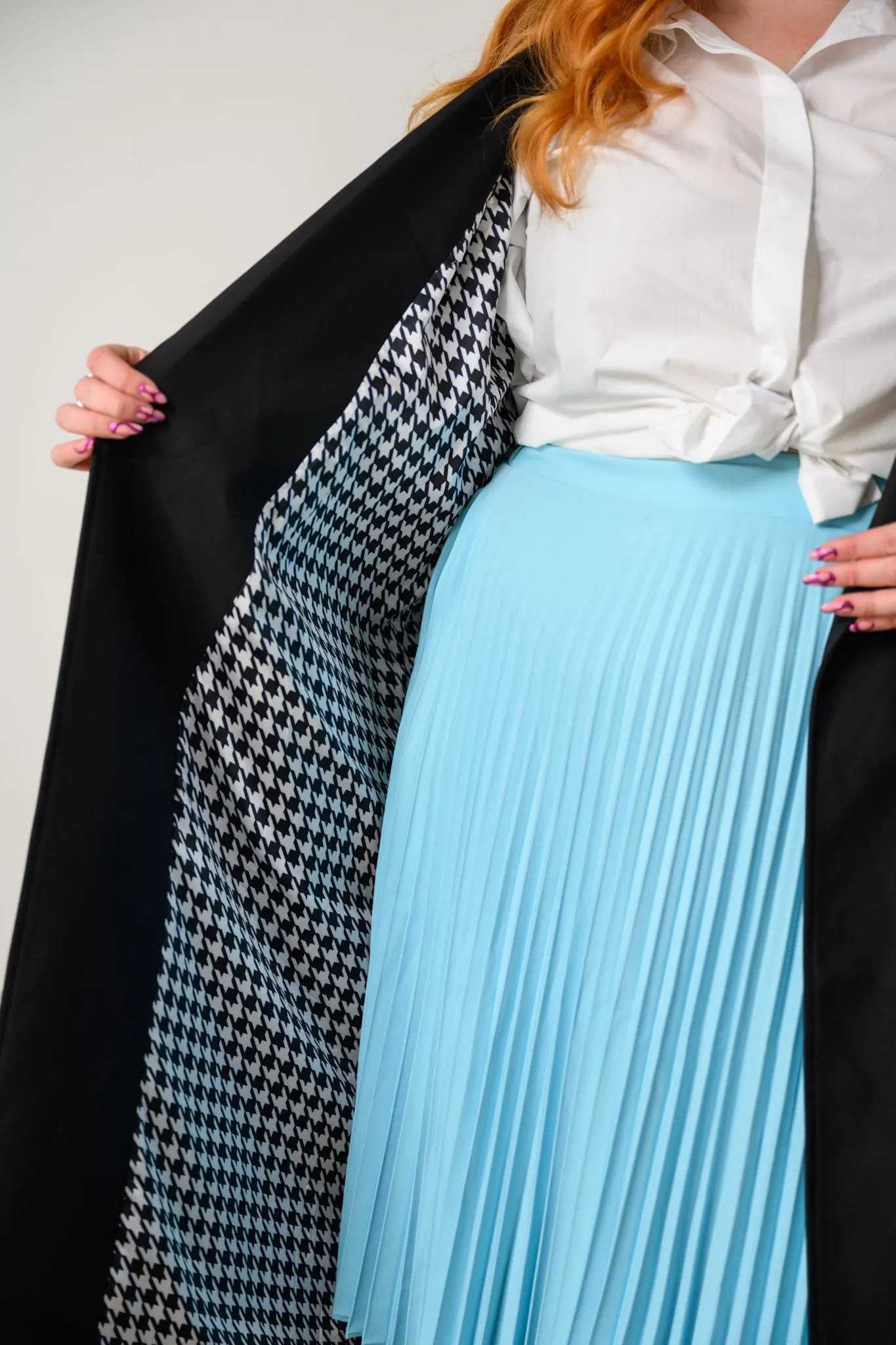 Peggy Pleated skirt