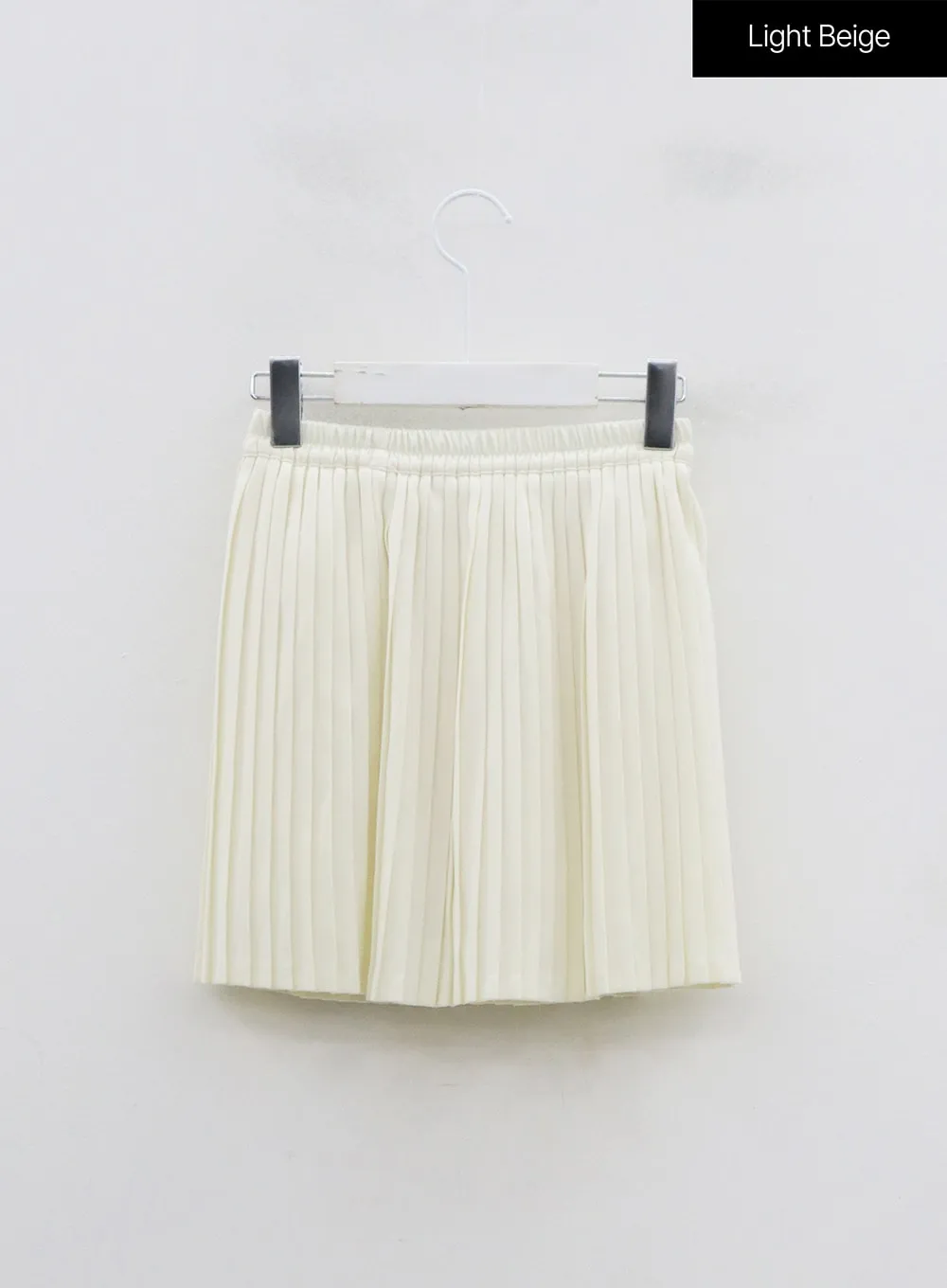 Pleated Bending Mini Skirt ON09