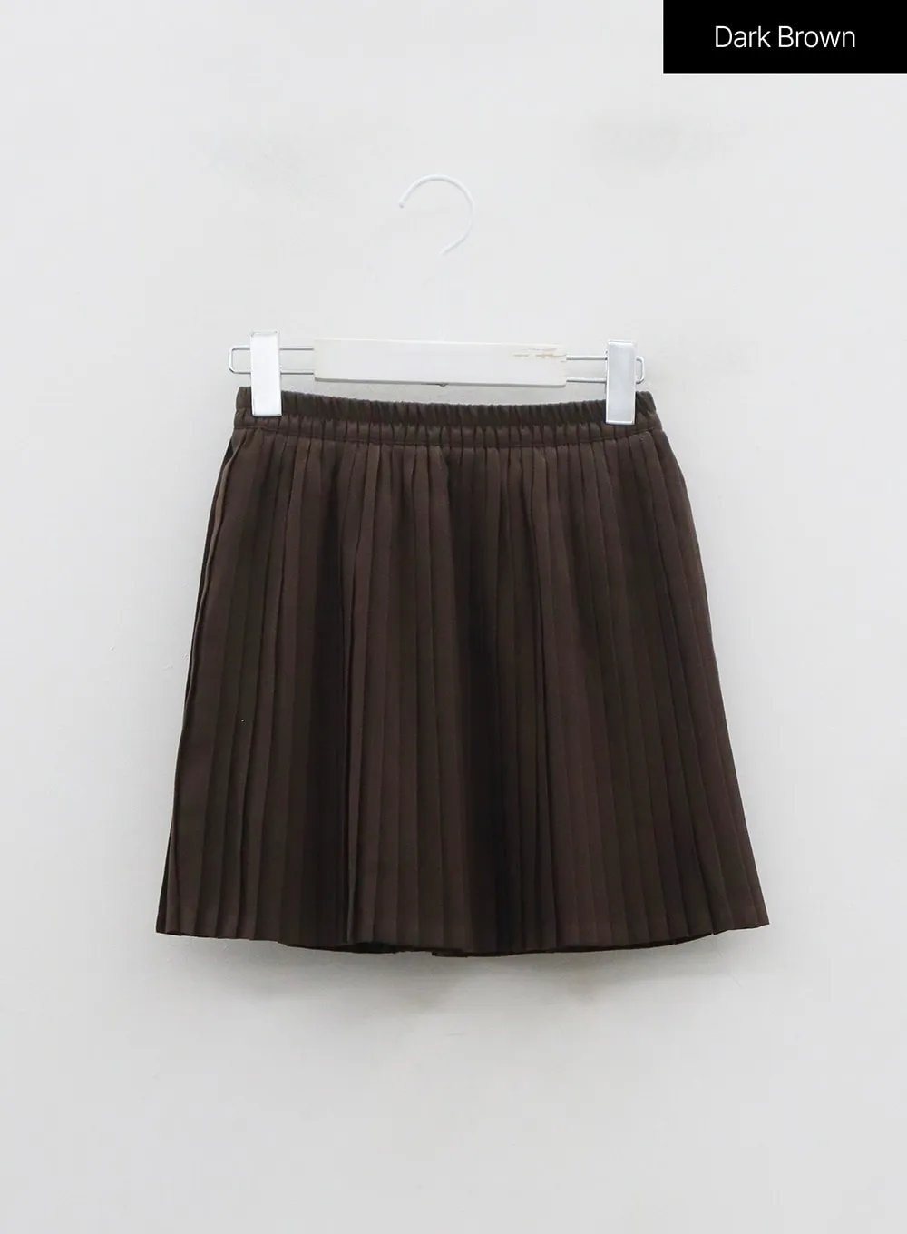 Pleated Bending Mini Skirt ON09