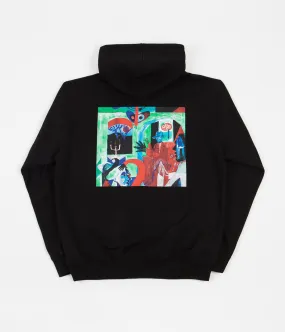 Polar Moth House Hoodie - Black