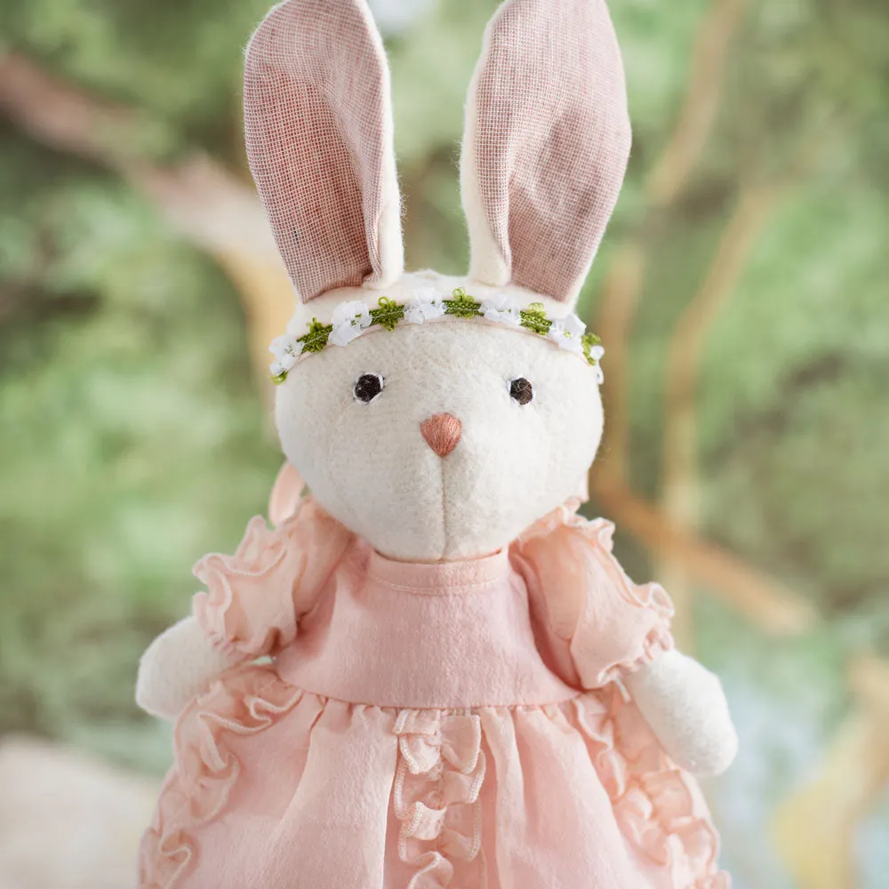 Posy Pink Ruffle Gown for Dolls