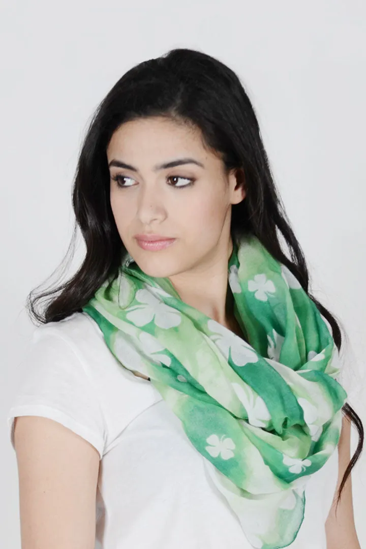 PTINF8007 - Clover Tie-Dye Infinity Scarf 30x70