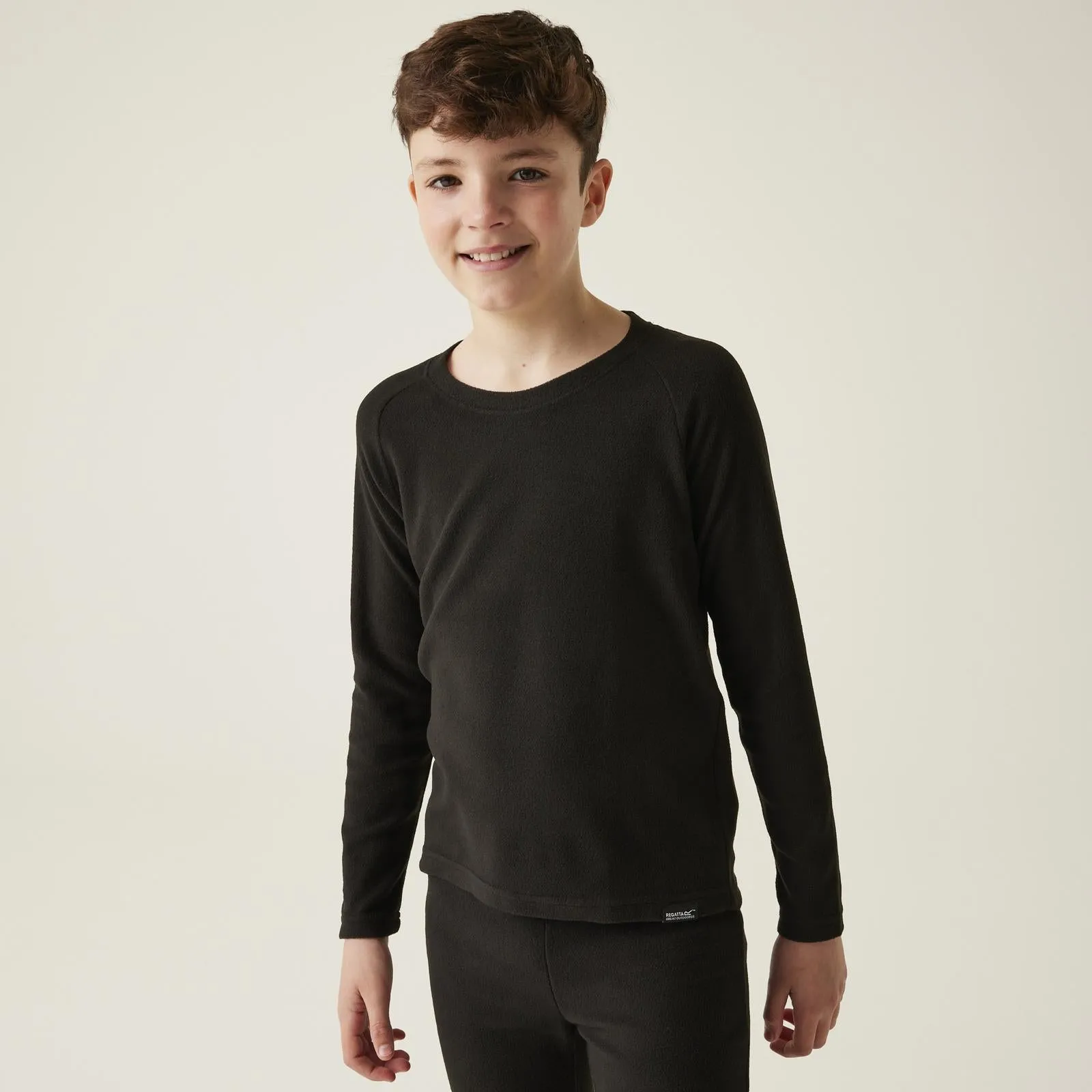 Regatta Kids Thermal Long Sleeve Crew Neck Baselayer Top