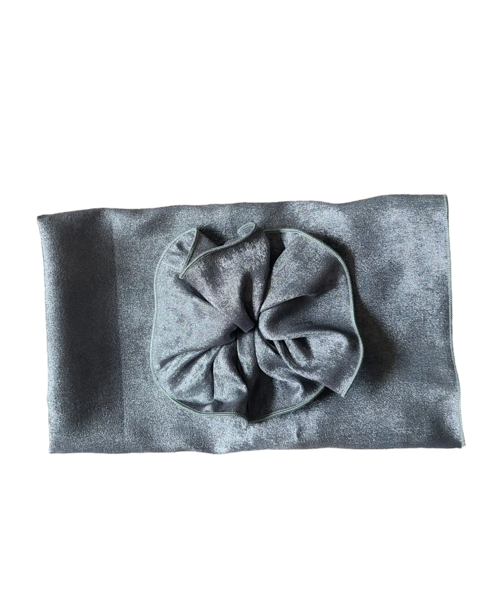 Rinati Lakel 2 Toned Shimmery Scarf with Scrunchie