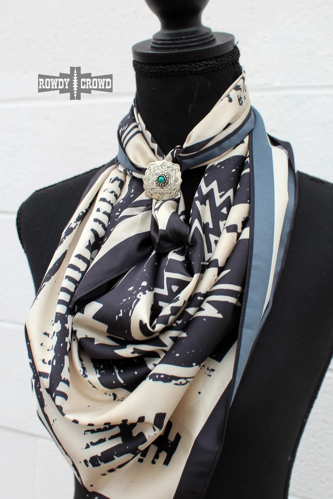 Rita Blanca Scarf Slide/ Ring