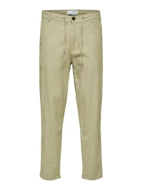 Selected Homme Brody - Hørmix slim tapered fit chinos