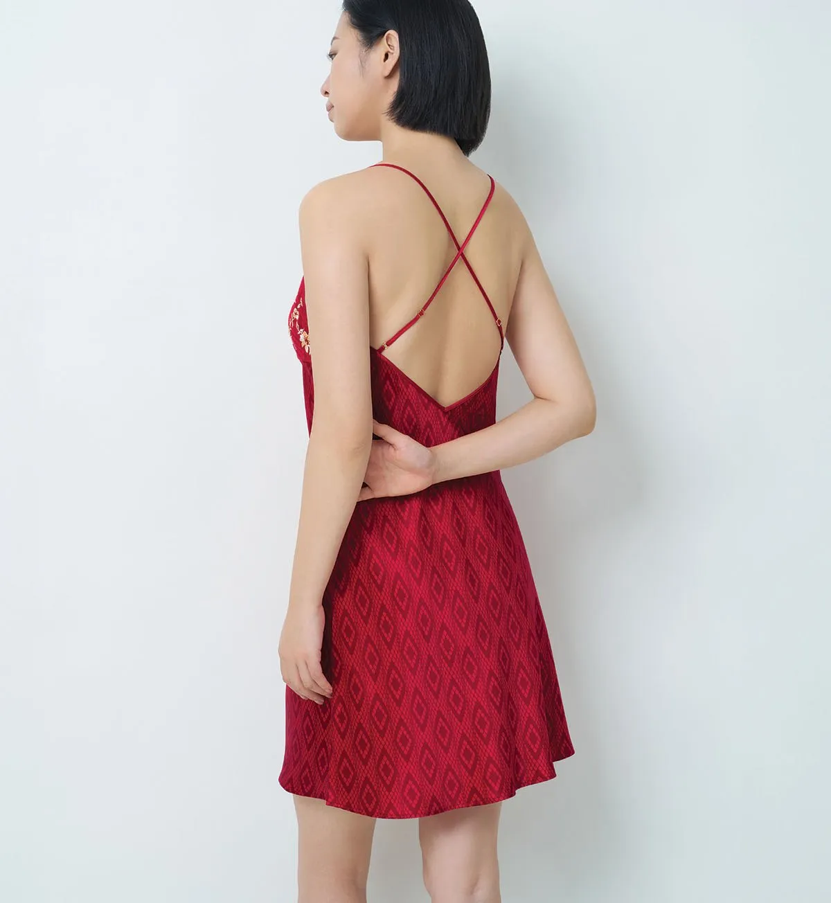 Shuting Qiu Collaboration Slip Dress