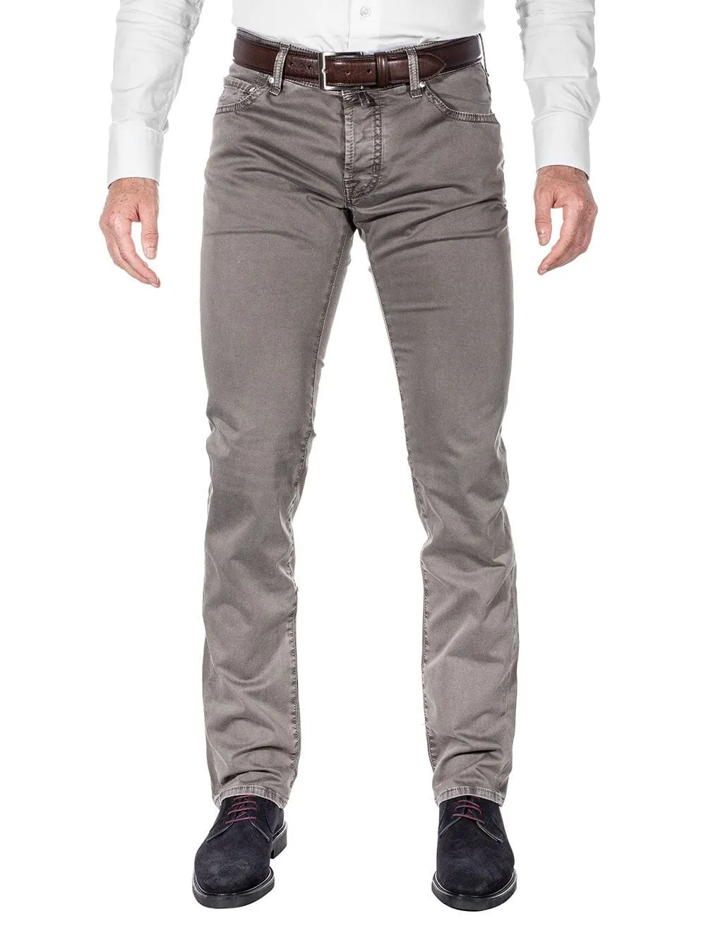 Slim Fit Chinos Grey Navy