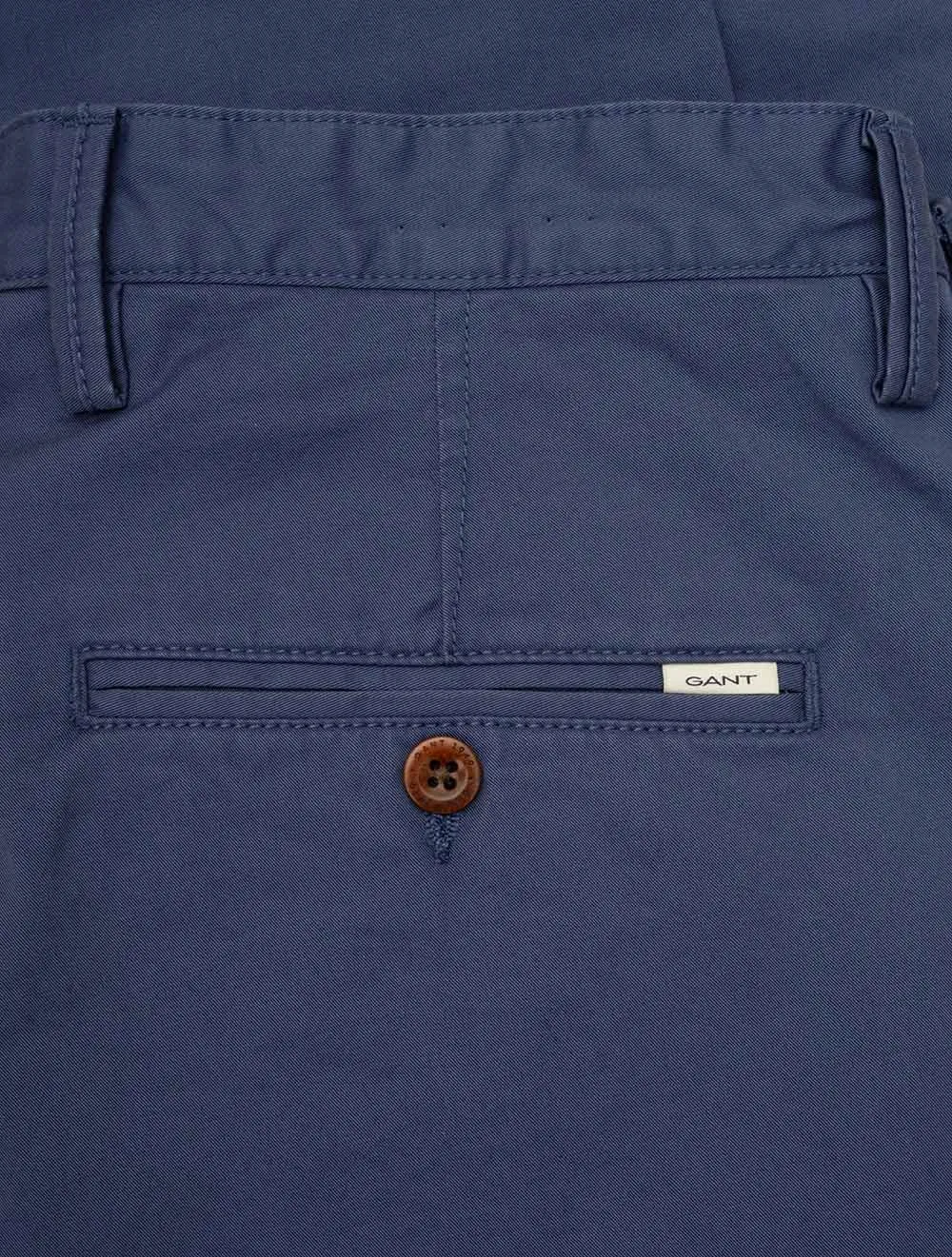 Slim Twill Chinos Dusty Navy