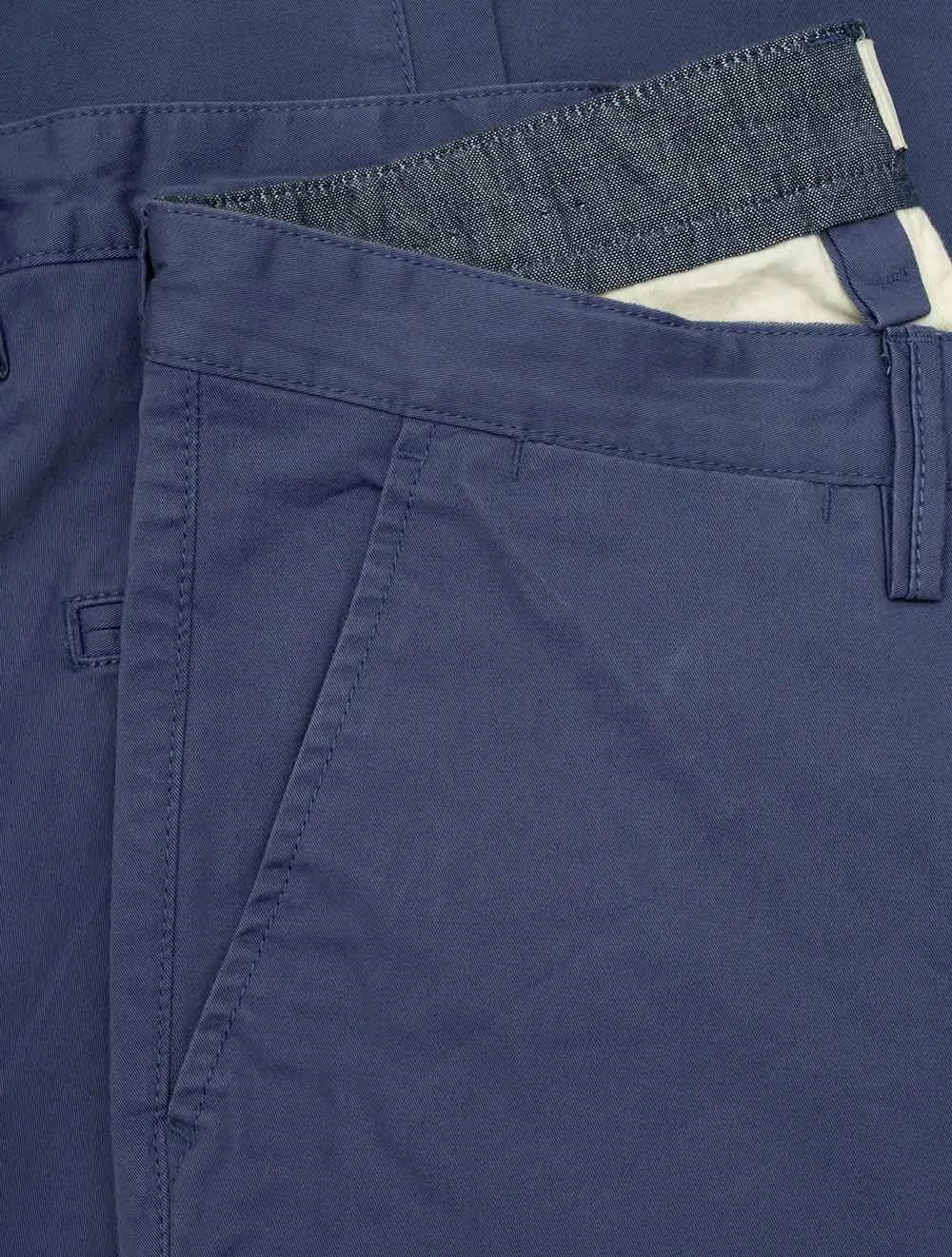 Slim Twill Chinos Dusty Navy