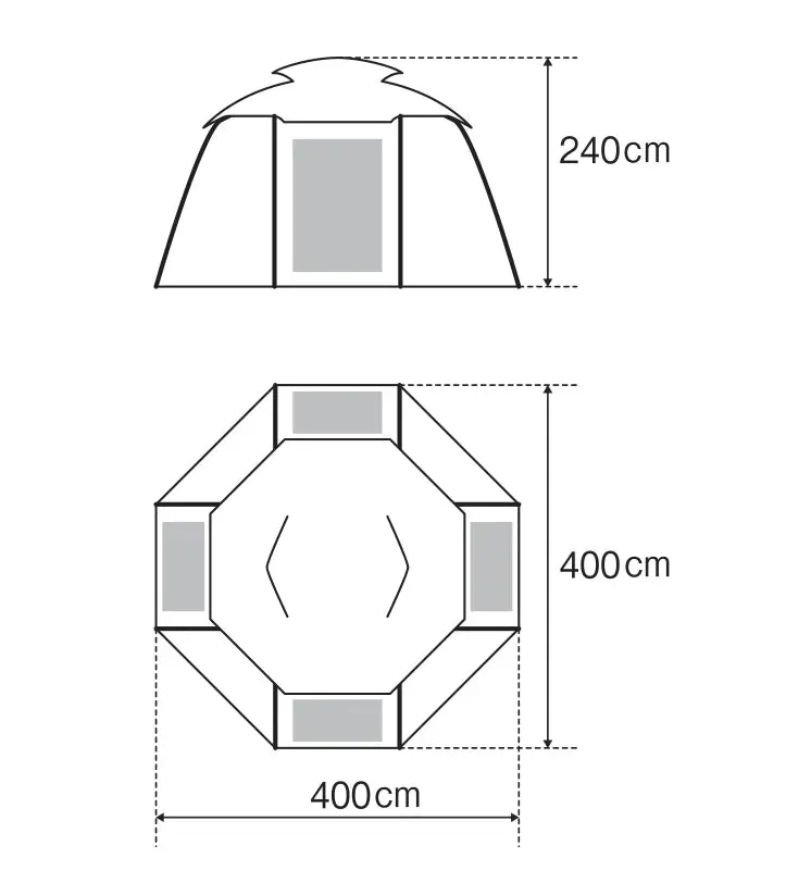 SNOW PEAK LOUNGE SHELL