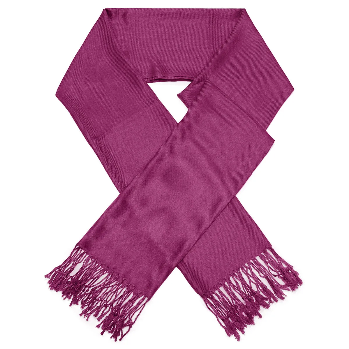 Solid Mulberry Pashmina Scarves