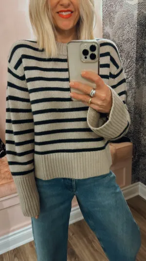 'Sony' Stripes Sweater