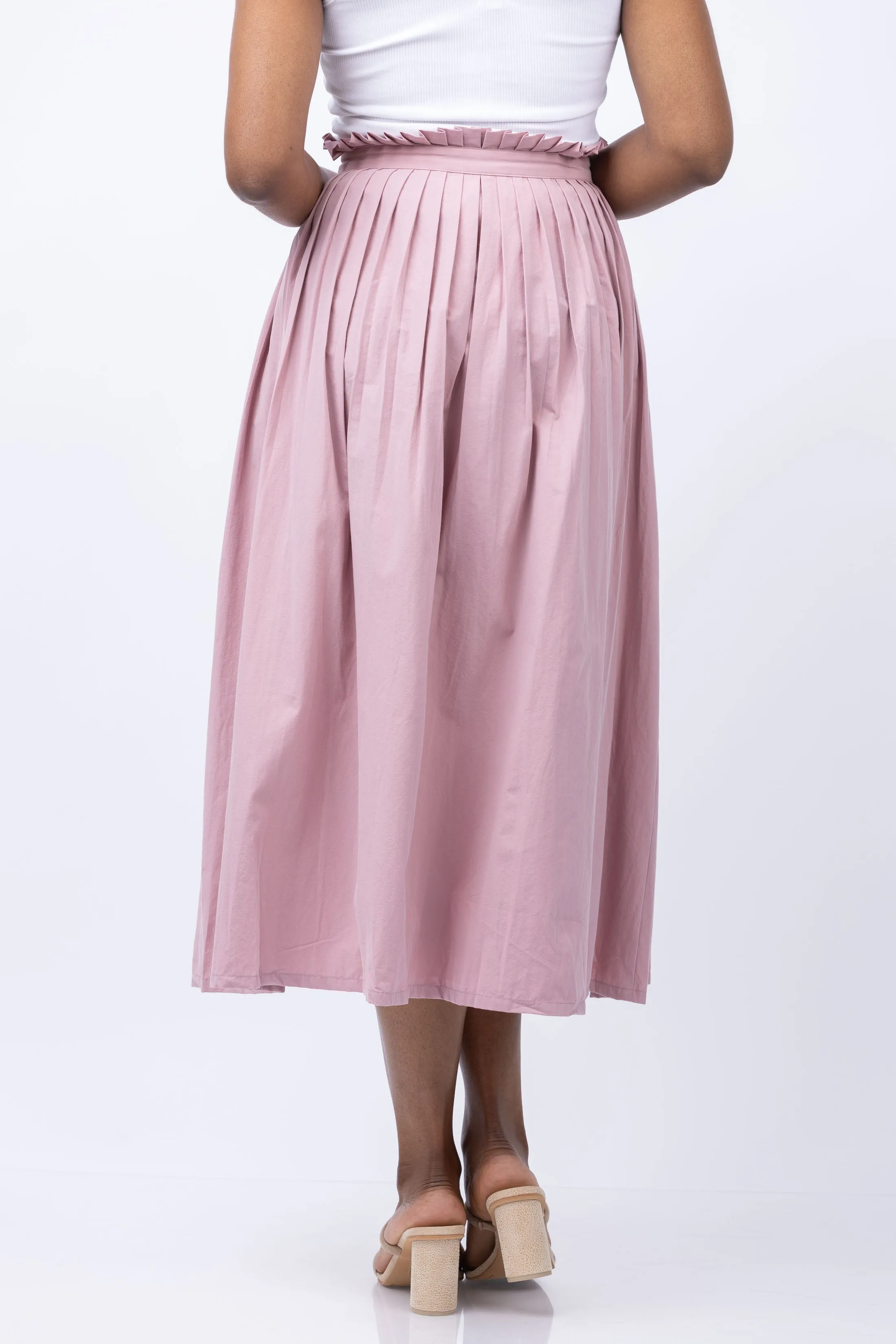 The Great. The Treeline Skirt in Lilac Blossom