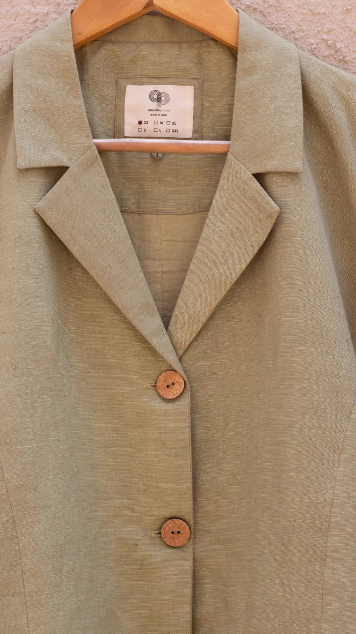 The Waisted Cotton Blazer