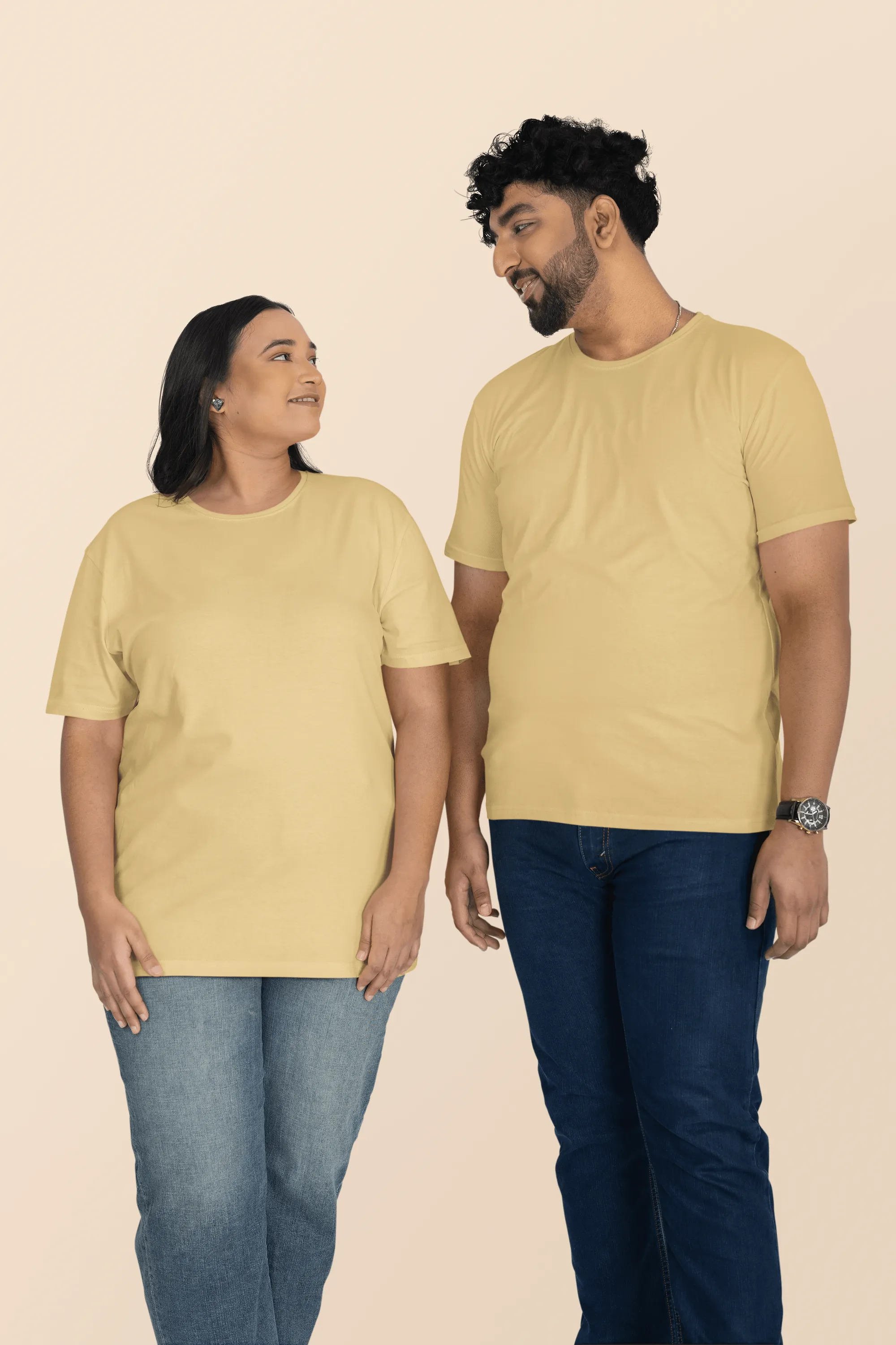 Unisex Plus Size T-Shirt - Ultra-Soft Cotton, Bio-Washed (Jade)