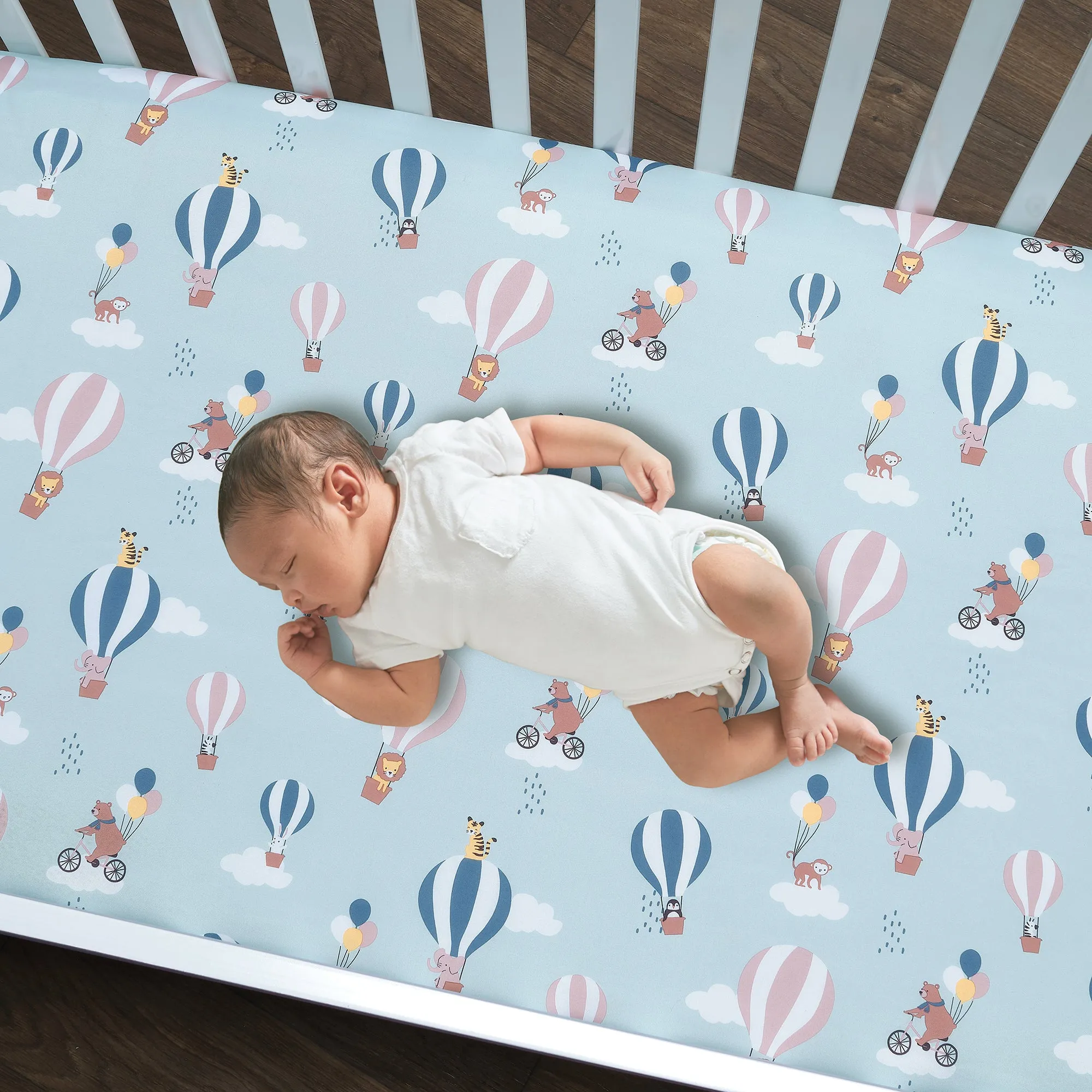 Up Up & Away 3-Piece Crib Bedding Set