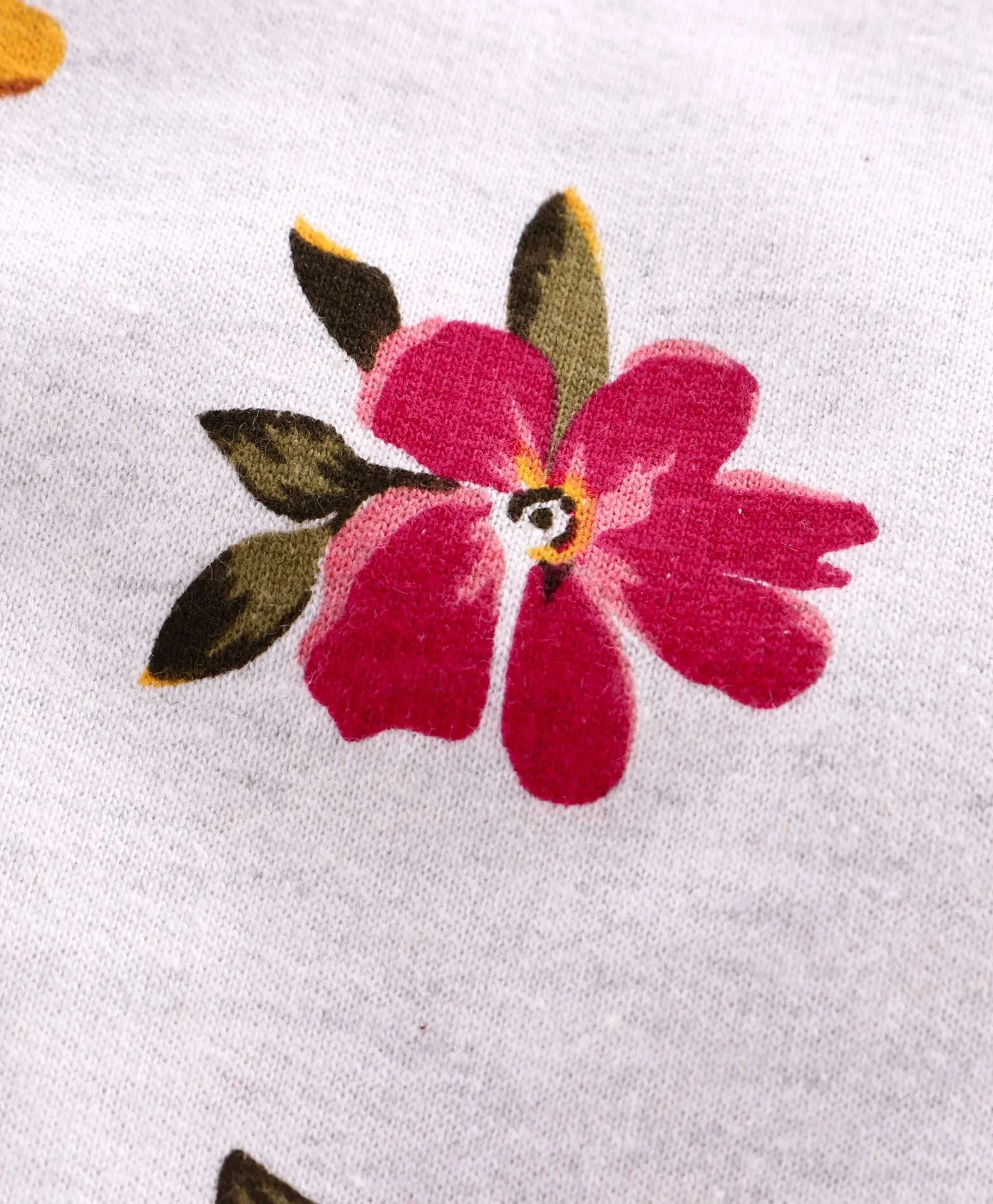 Ventra Girls Flower Sweatshirt