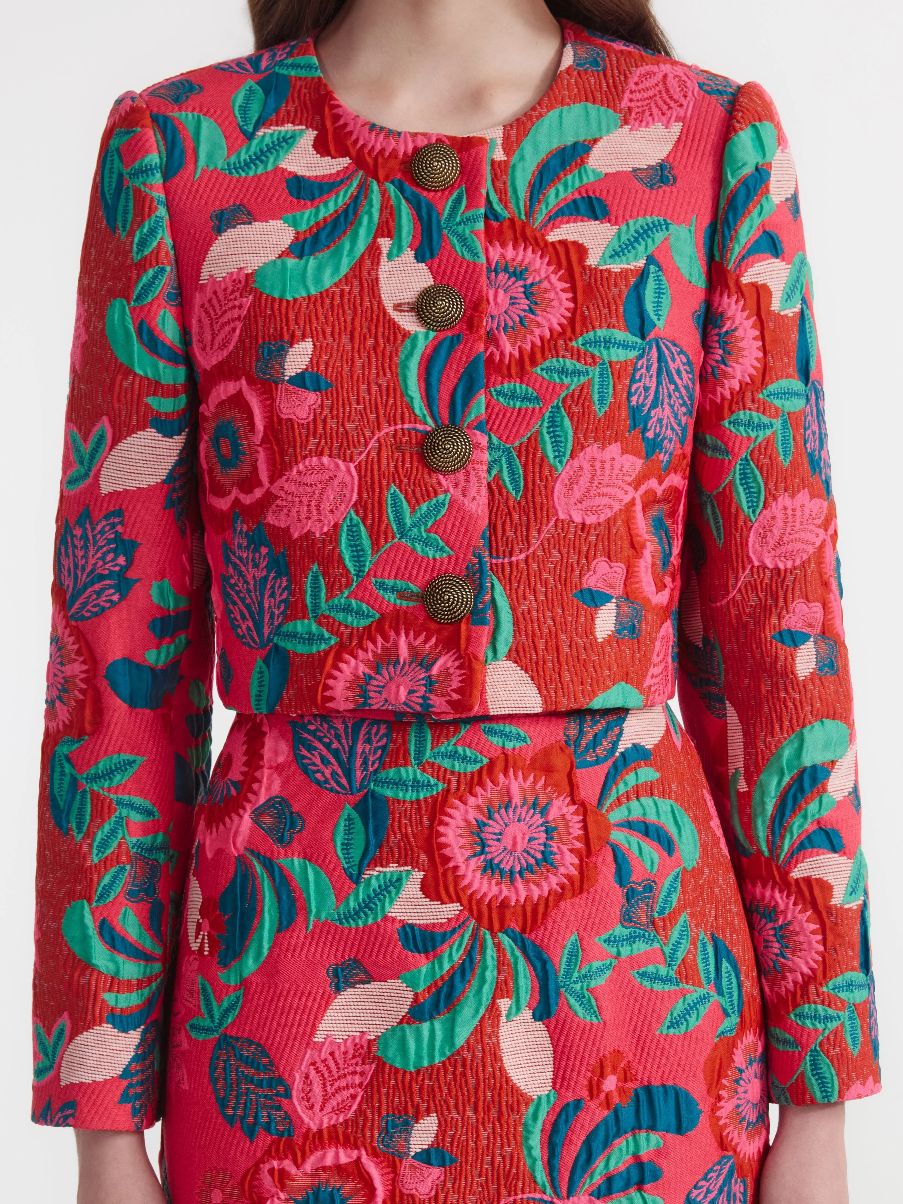 Vika Jacket in Orchard Blooms