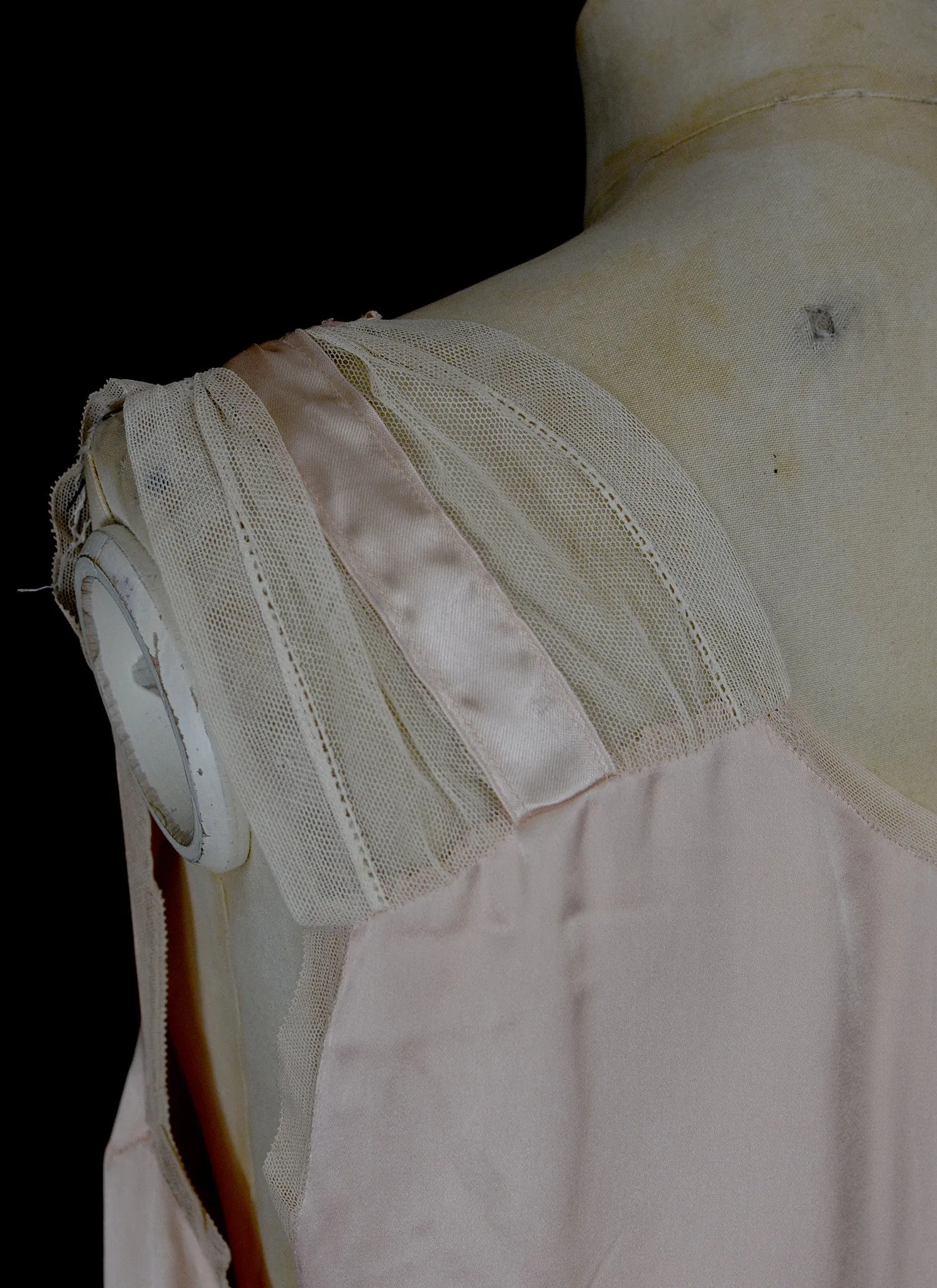 Vintage 1930s Pink Slip Dress