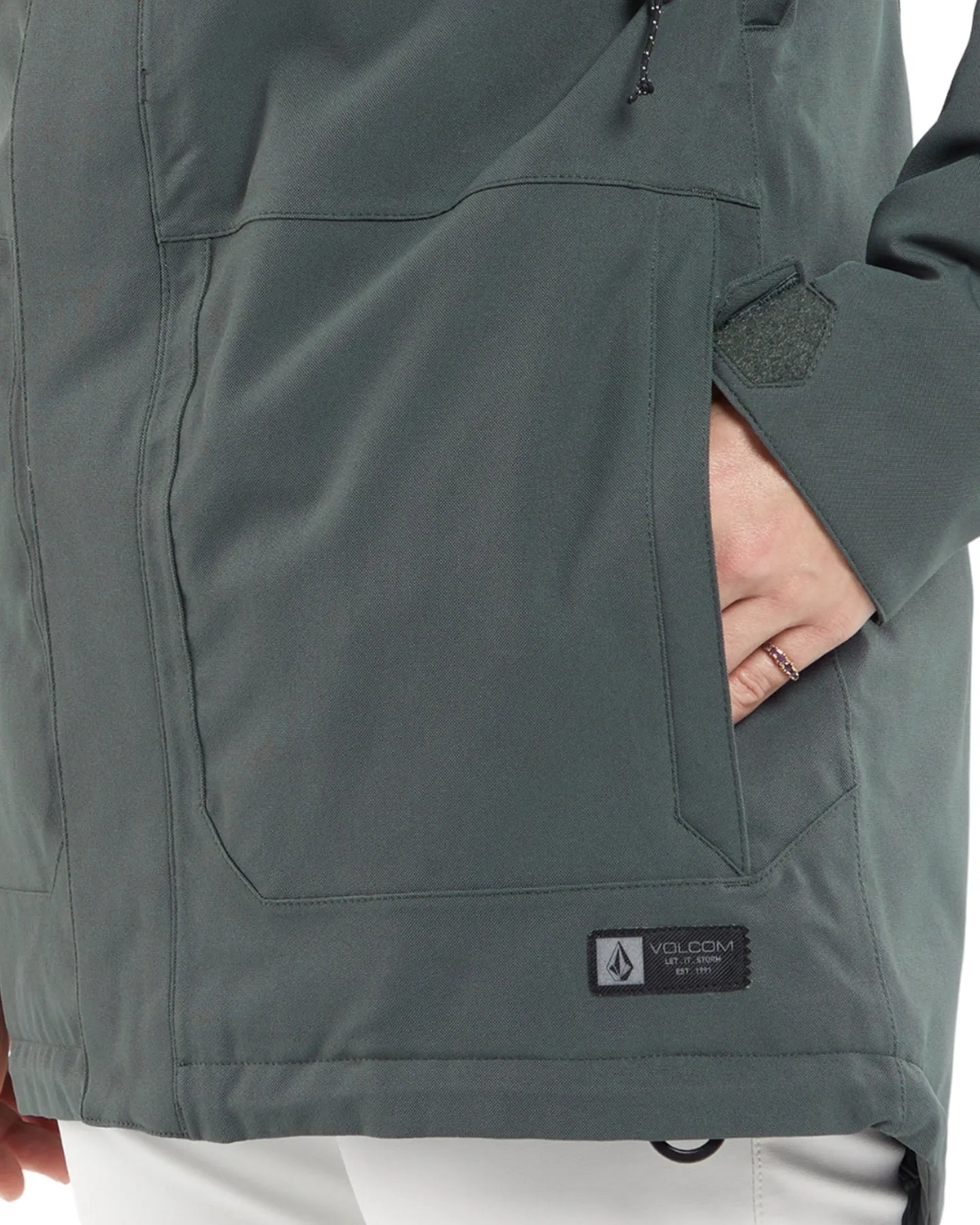 Volcom Shadow Ins Jacket - Eucalyptus